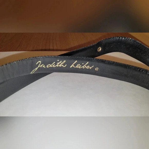 Judith Lieber lizzard skin Vintage belt main image 9